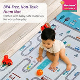 Large play mat waterproof baby child toddler boys and girls